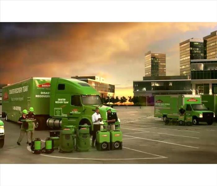 SERVPRO Team and equipment